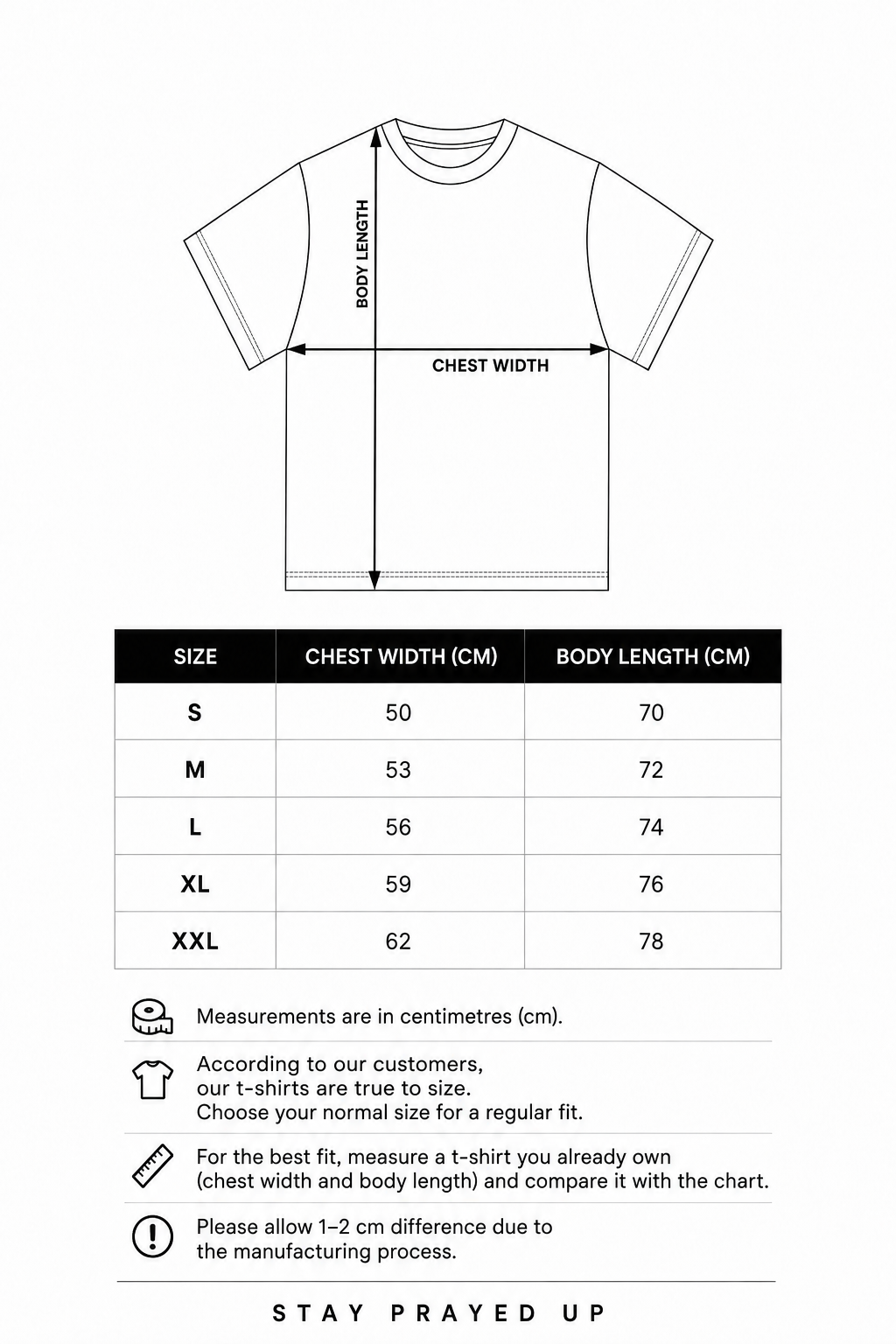 SIZE GUIDE