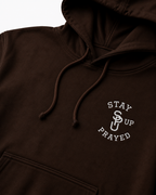 PRAYER HELPS HOODIE [BROWN]