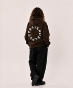 PRAYER HELPS HOODIE [BROWN]