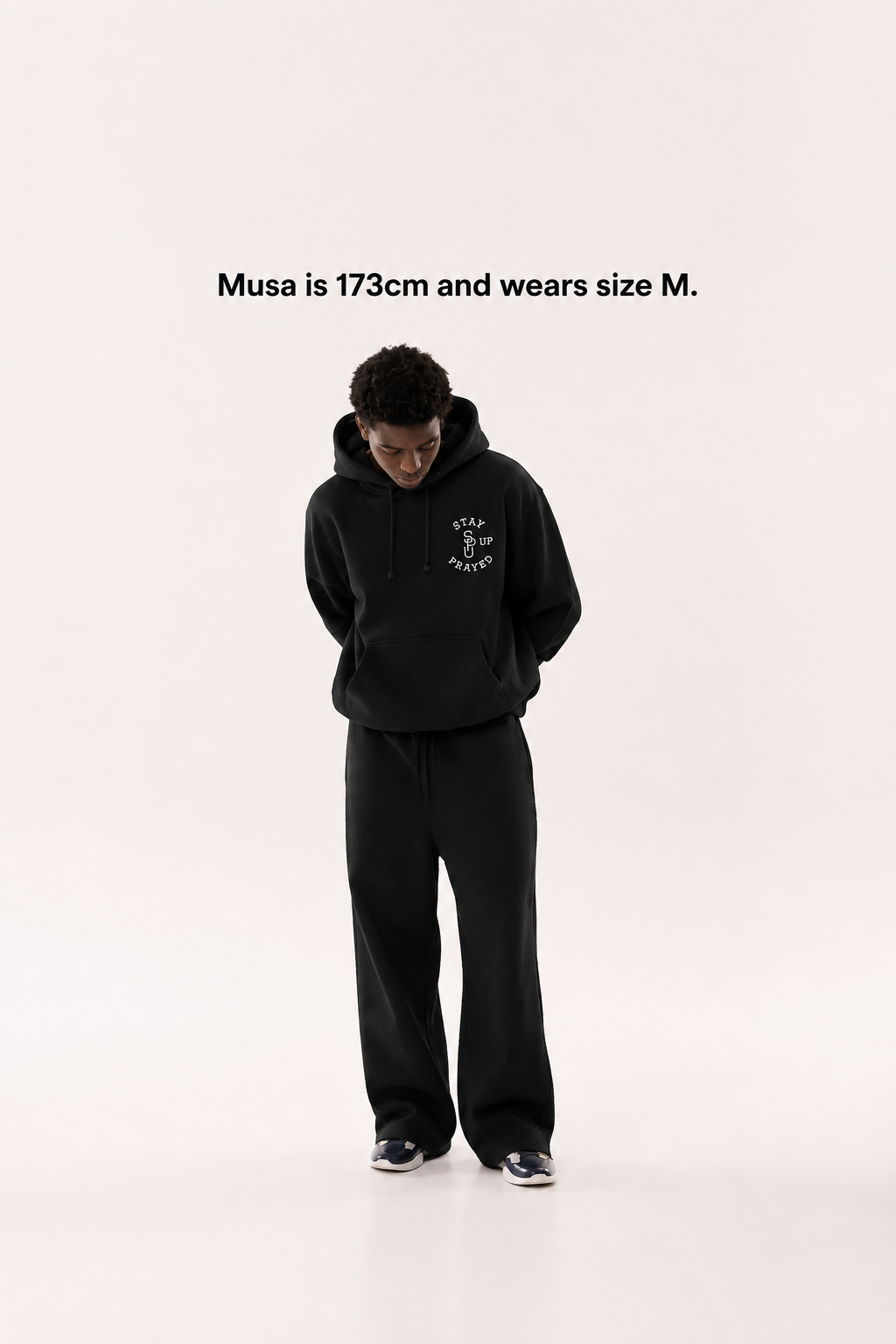 PRAYER HELPS HOODIE [BLACK]