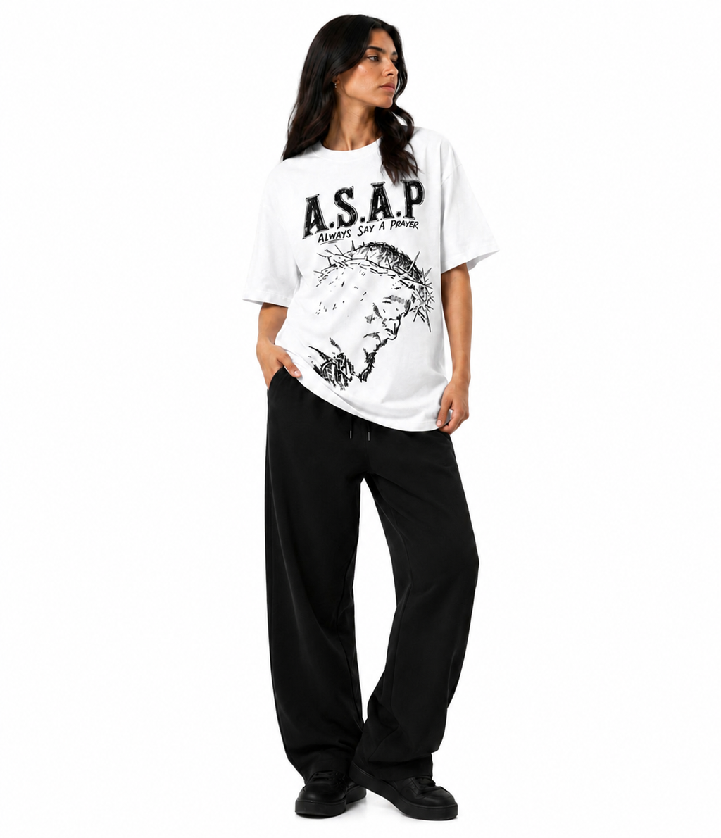 A.S.A.P T-SHIRT [WHITE]
