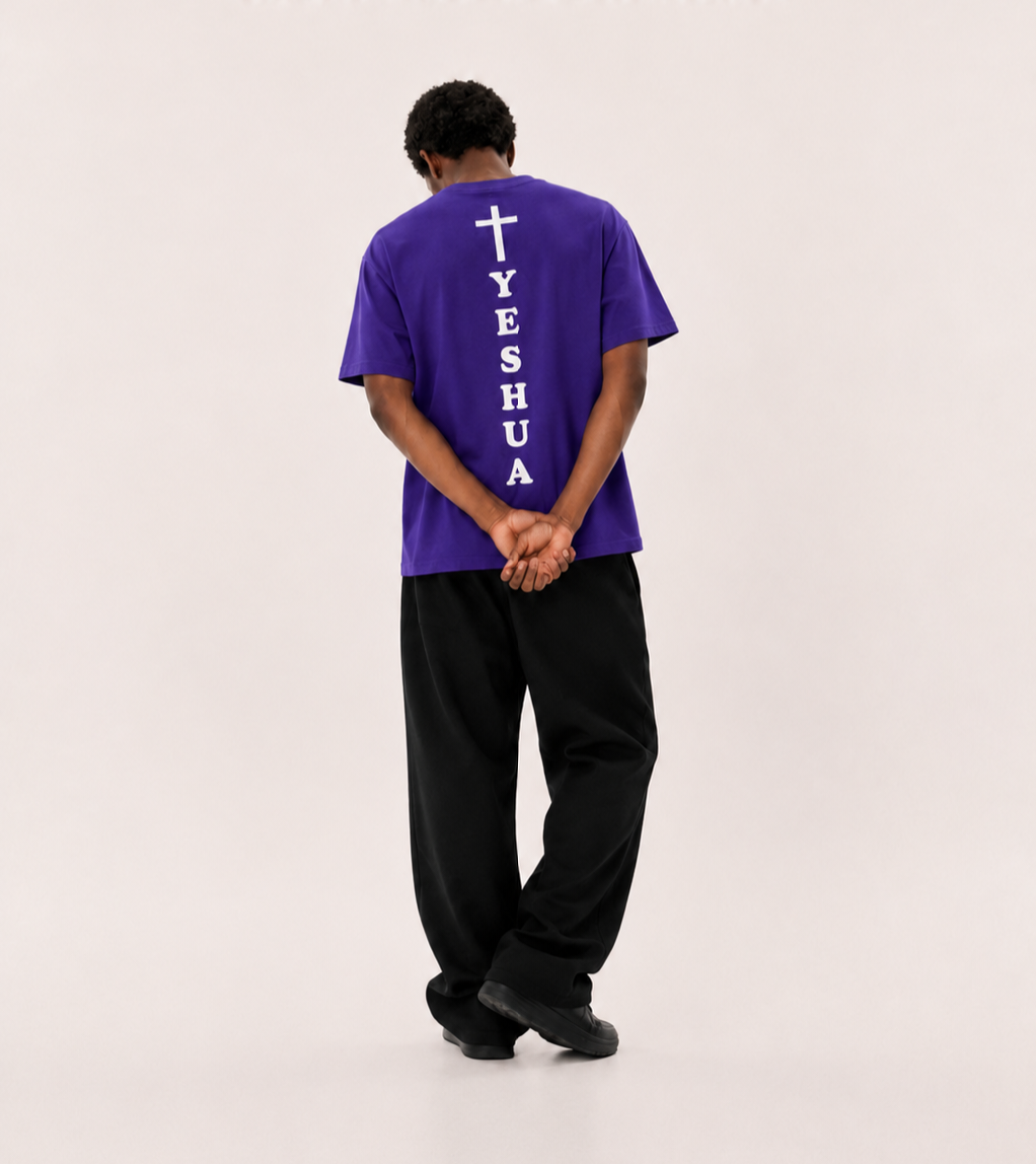 YESHUA T-SHIRT [PURPLE]