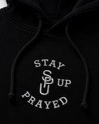 PRAY WITHOUT CEASING HOODIE  [BLACK]