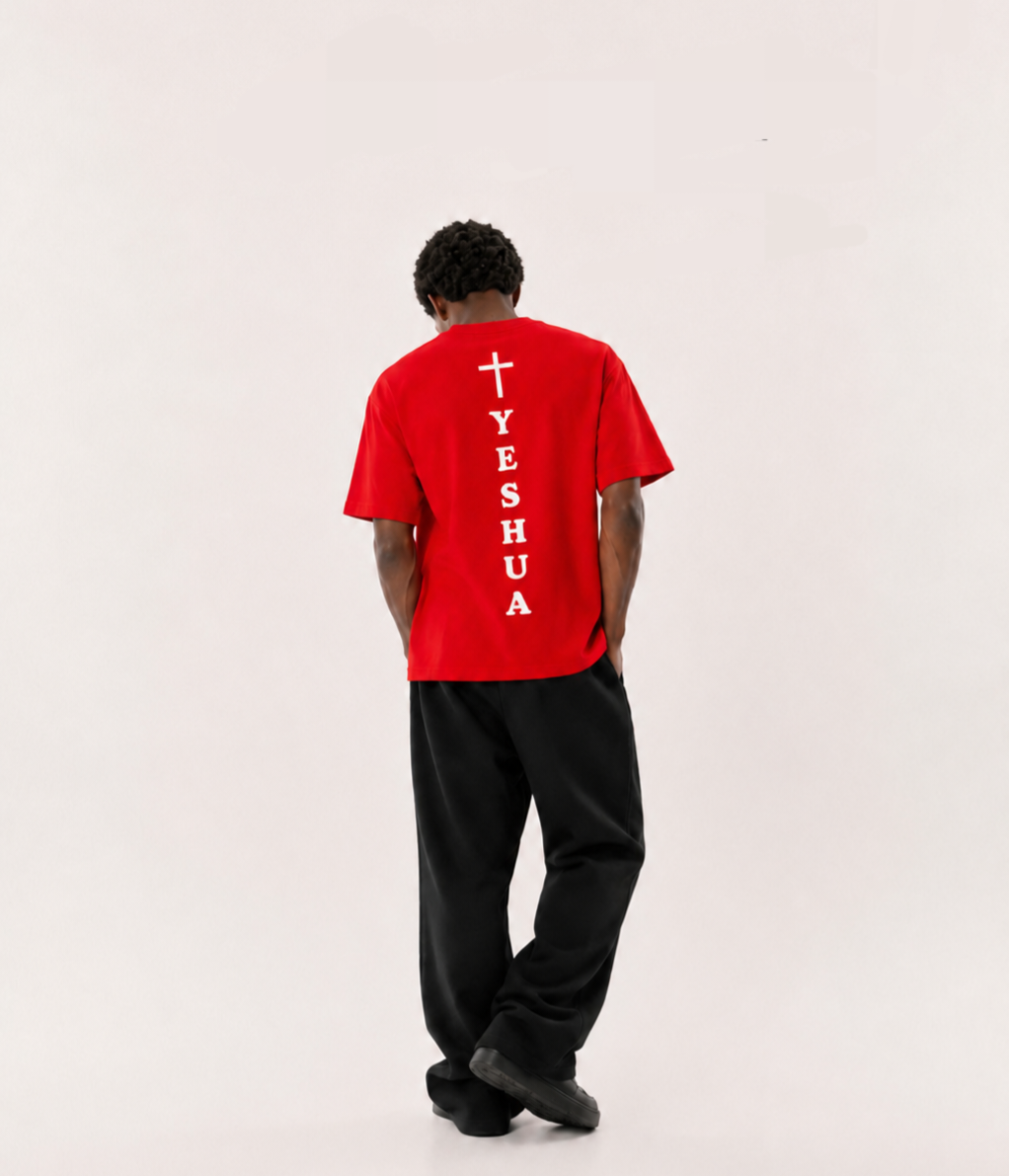 YESHUA T-SHIRT [RED]