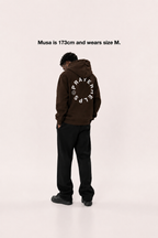 PRAYER HELPS HOODIE [BROWN]
