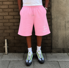 STAY PRAYED UP SHORTS [PINK]