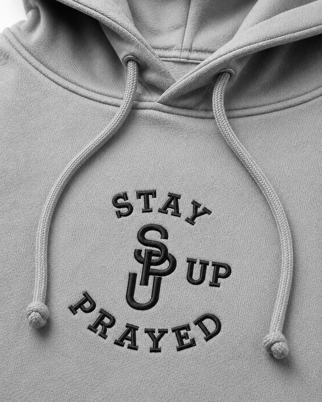 PRAY WITHOUT CEASING HOODIE [GREY]