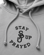 PRAY WITHOUT CEASING HOODIE [GREY]