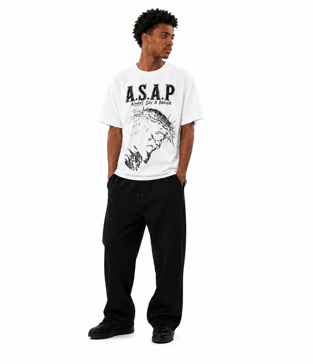 A.S.A.P T-SHIRT [WHITE]