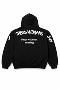 PRAY WITHOUT CEASING HOODIE  [BLACK]