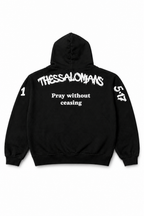 PRAY WITHOUT CEASING HOODIE  [BLACK]