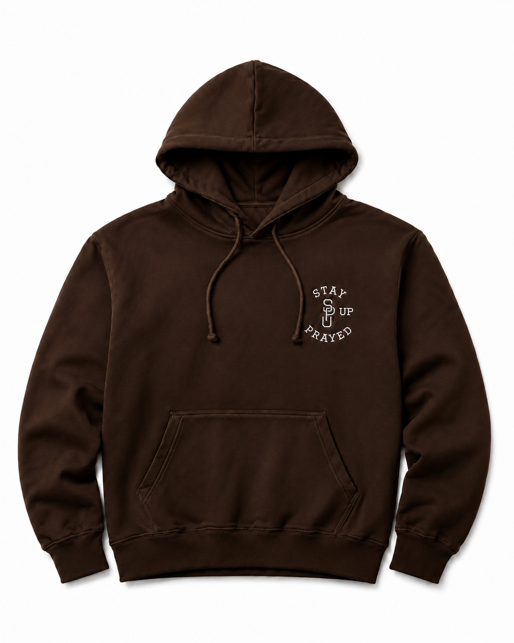PRAYER HELPS HOODIE [BROWN]