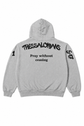 PRAY WITHOUT CEASING HOODIE [GREY]