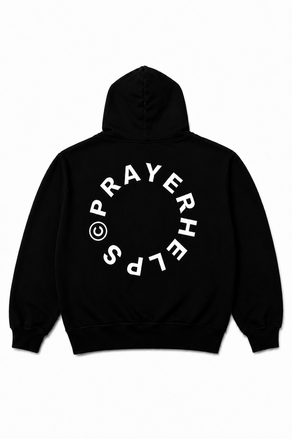 PRAYER HELPS HOODIE [BLACK]