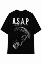 A.S.A.P T-SHIRT [BLACK]