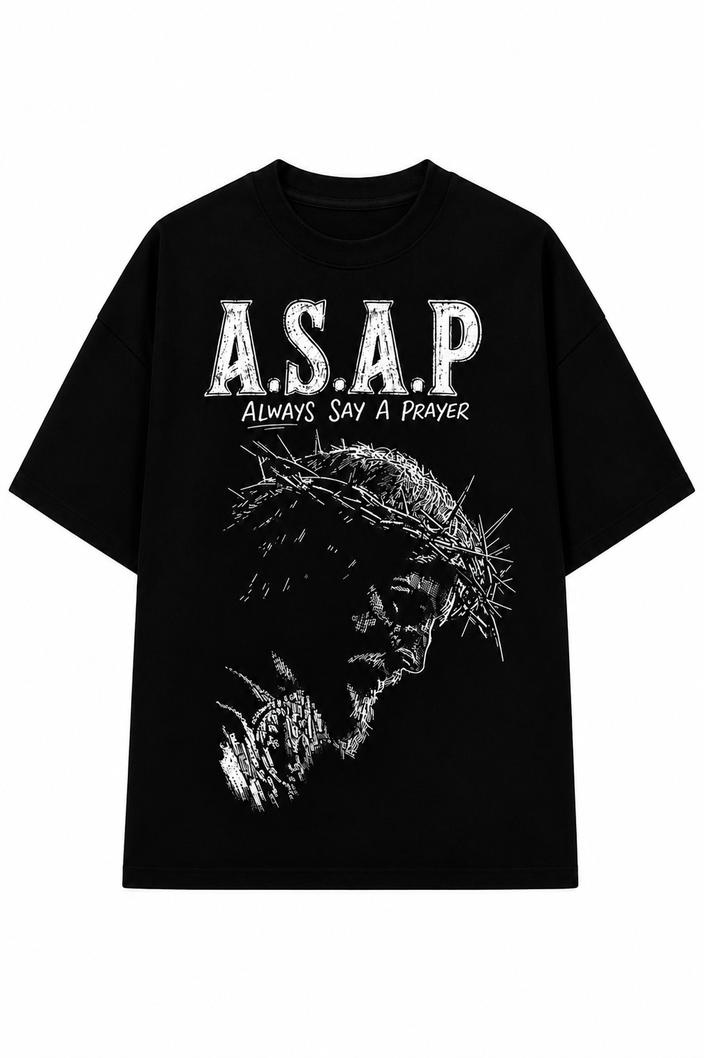 A.S.A.P T-SHIRT [BLACK]