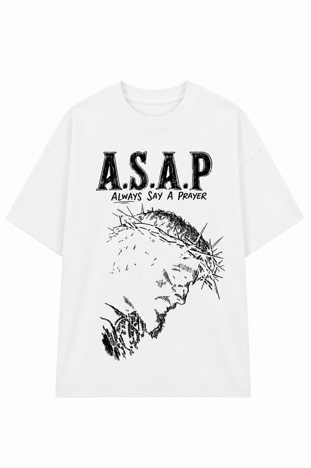 A.S.A.P T-SHIRT [WHITE]