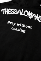 PRAY WITHOUT CEASING HOODIE  [BLACK]