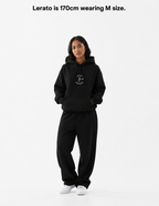 PRAY WITHOUT CEASING HOODIE  [BLACK]