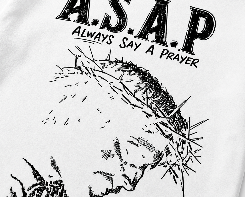 A.S.A.P T-SHIRT [WHITE]
