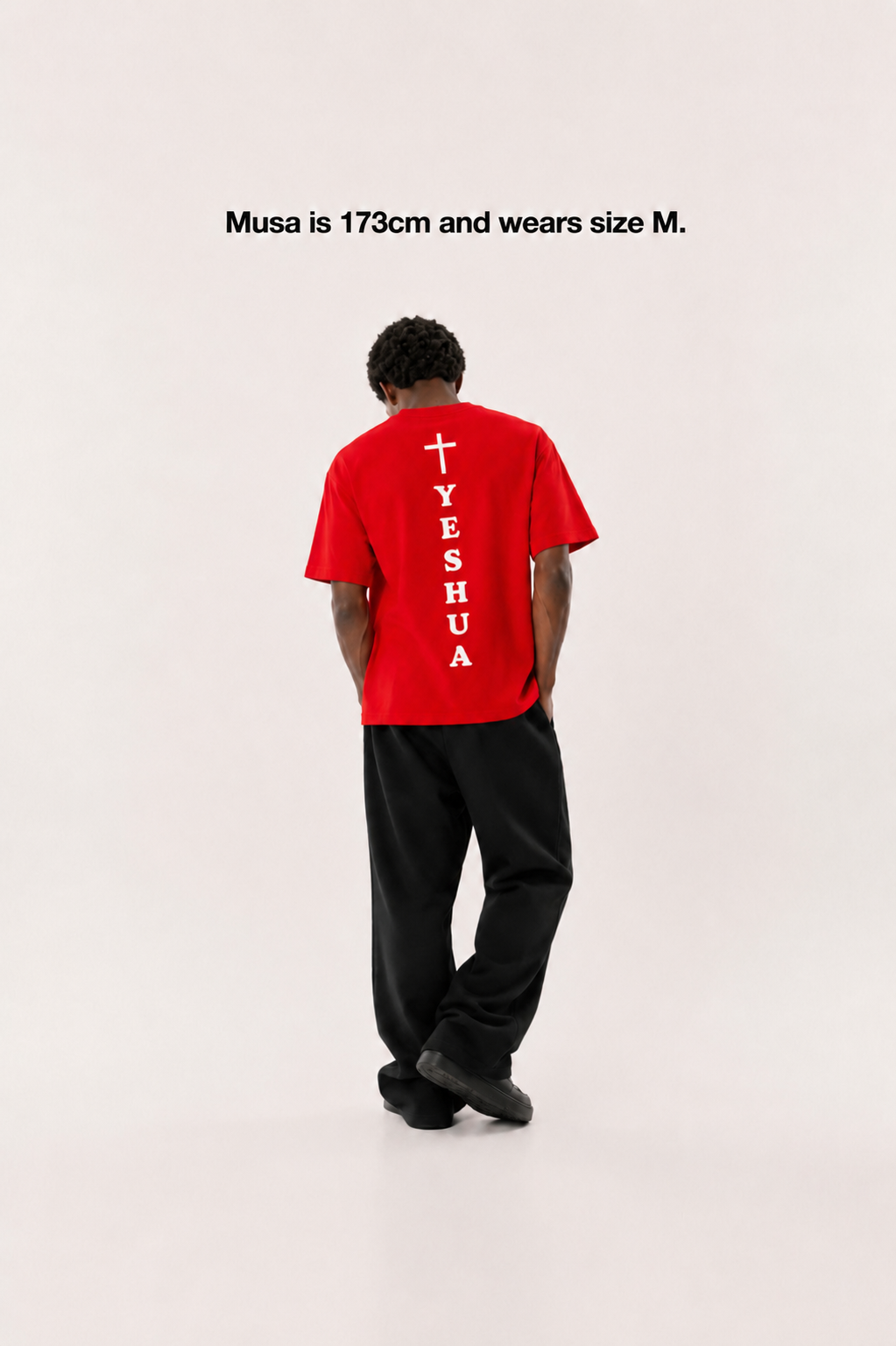 YESHUA T-SHIRT [RED]