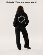 PRAYER HELPS HOODIE [BLACK]