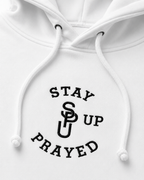 PRAY WITHOUT CEASING HOODIE [WHITE]