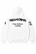 PRAY WITHOUT CEASING HOODIE [WHITE]