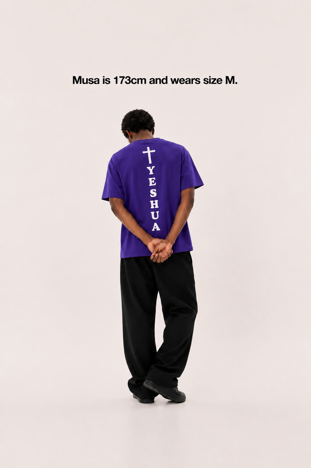 YESHUA T-SHIRT [PURPLE]