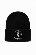STAY PPRAYED UP BEANIE [BLACK]
