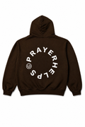PRAYER HELPS HOODIE [BROWN]